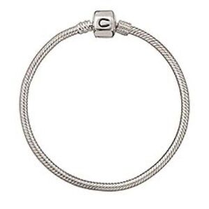 Chamilia Silver Snap charm bracelet